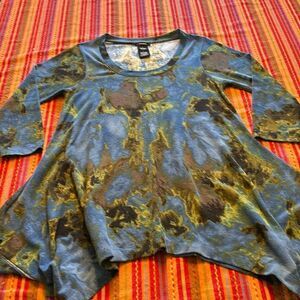 Premise 3/4 sleeve full bottom sweater size large